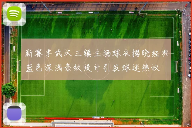 新赛季武汉三镇主场球衣揭晓经典蓝色深浅条纹设计引发球迷热议